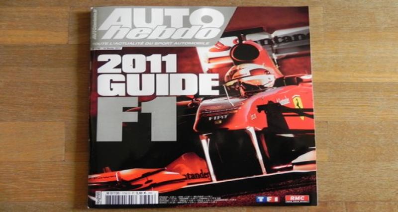  - Auto Hebdo: 2011 guide F1