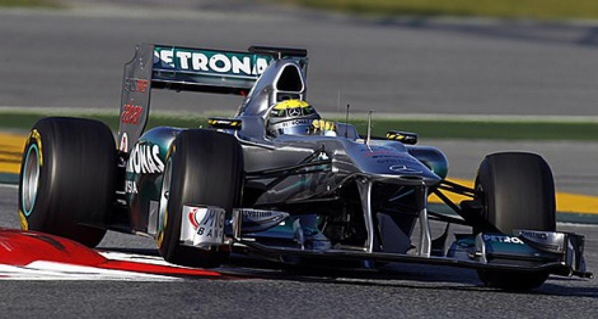 F1 Barcelone jour 3: Rosberg descend les chronos