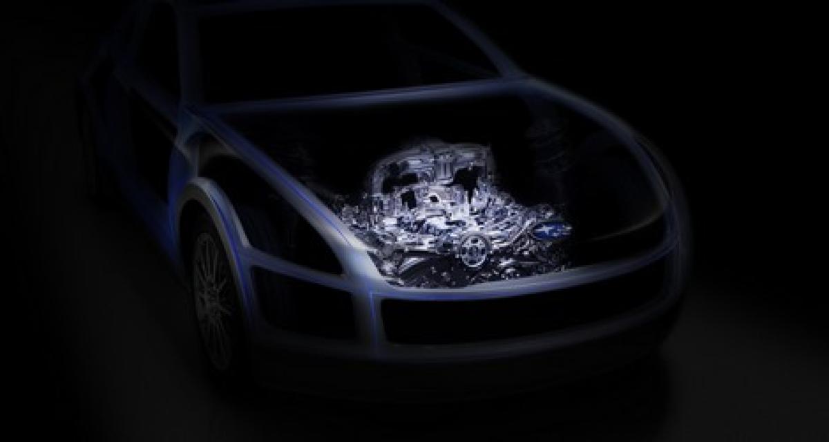 Salon de Genève 2011 : un teaser pour le concept Subaru
