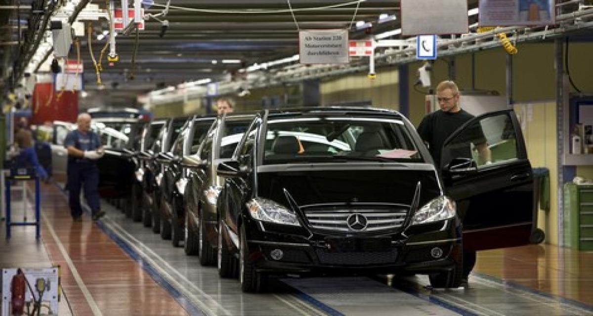 Daimler prévoit la création de 10.000 postes en 2011