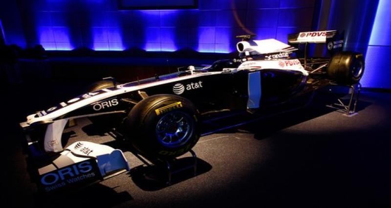  - F1: Williams dévoile ses couleurs définitives