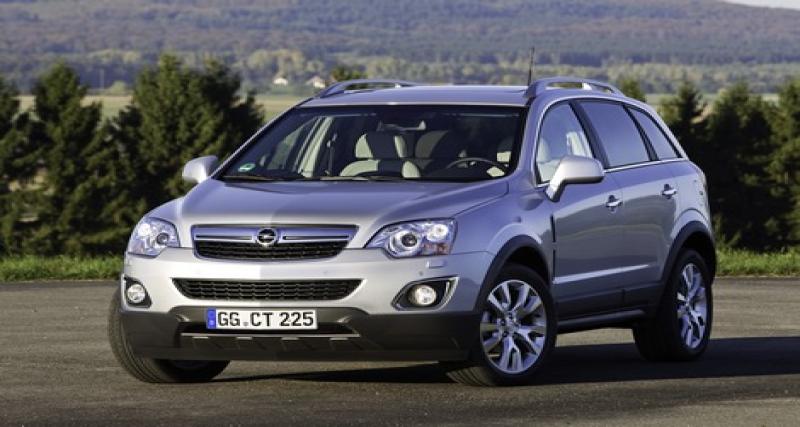  - La prochaine génération d’Opel Antara pourrait venir d’Opel