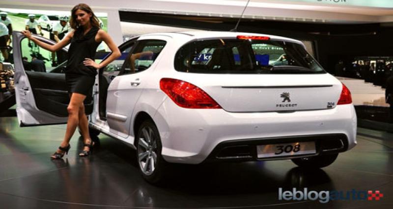  - Salon de Genève 2011 Live : Peugeot 308