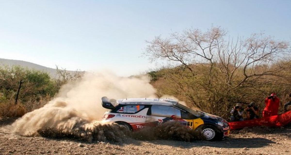 WRC Rallye du Mexique : Citroën en tête du shakedown
