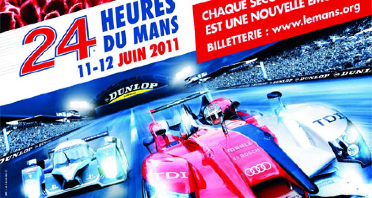 Nouvelle affiche pour les 24 Heures du Mans