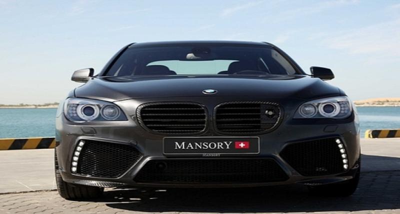 - La BMW Série 7 par Mansory : étonnamment sobre