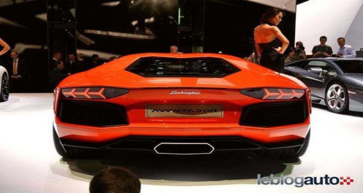 Lamborghini confirme : l'Aventador sold out et le bilan 2010