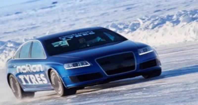  - Record sur glace : une Audi RS6 détrône la Bentley Continental Supersports Convertible