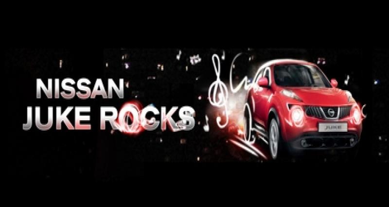  - Nissan Juke Rocks : nouvelle campagne de communication
