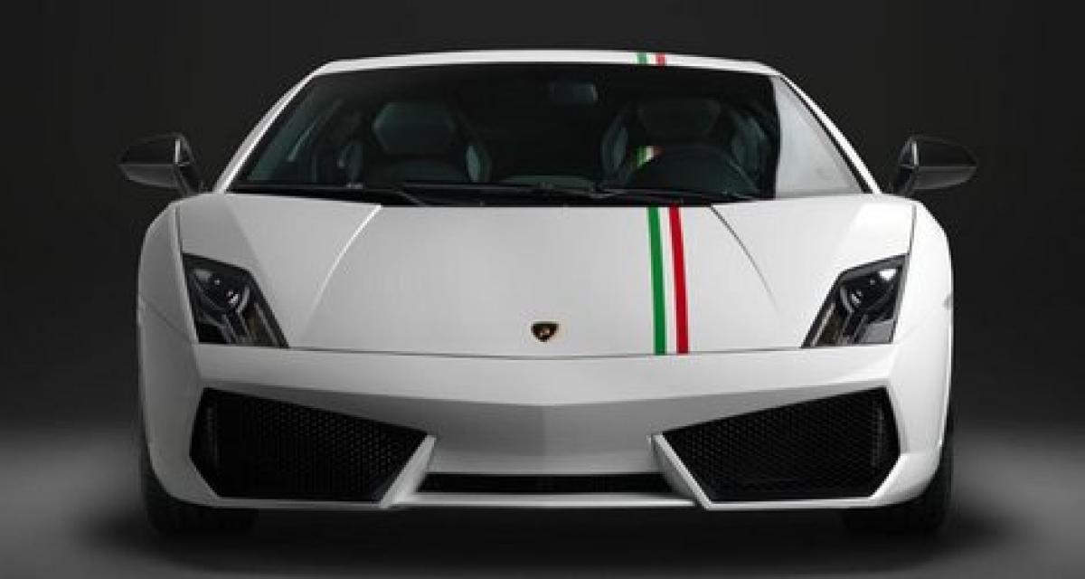 Lamborghini Gallardo Tricolore : première prise