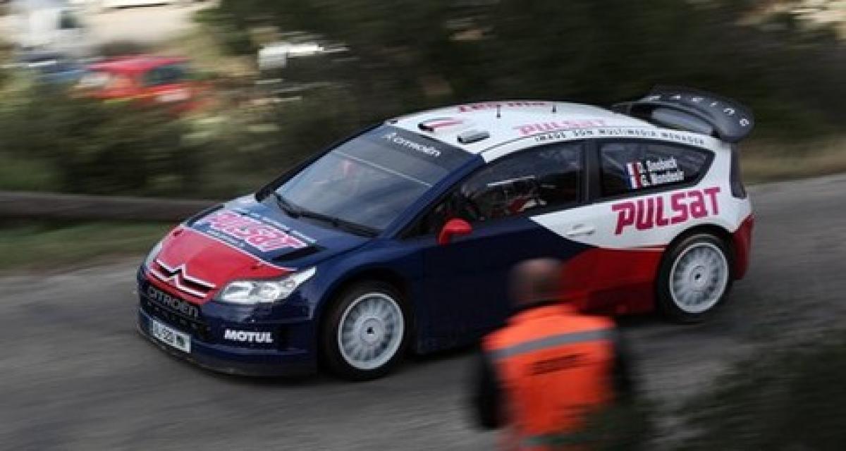 Dany Snobeck sur C4 WRC en championnat de France