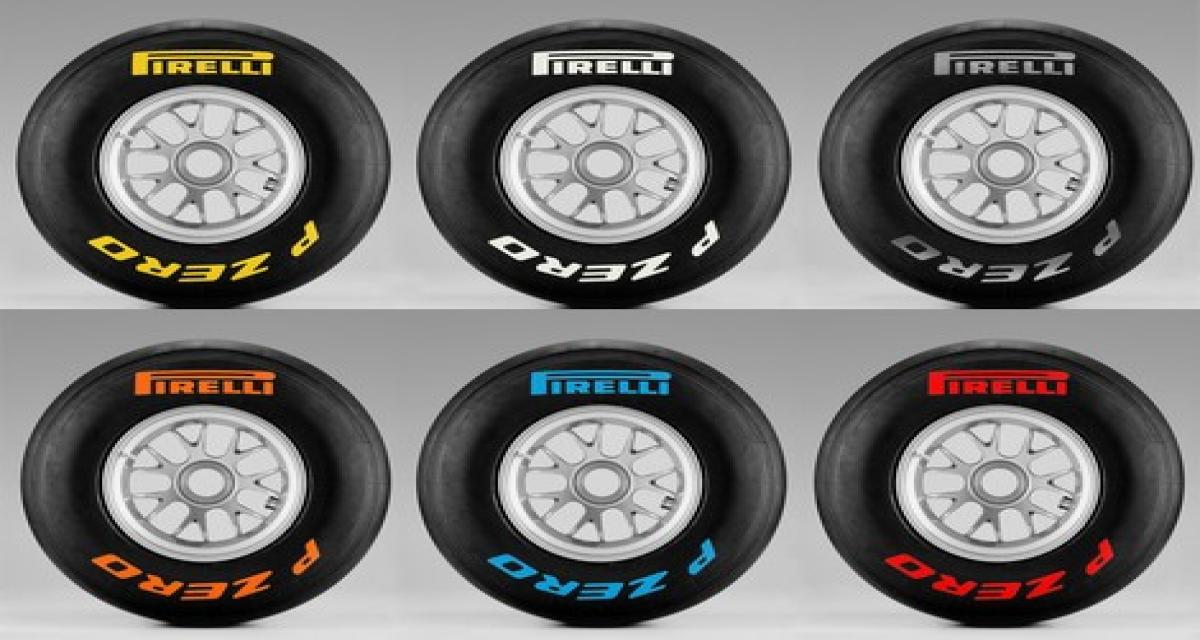 F1: Pirelli propose six gommes différentes en 2011