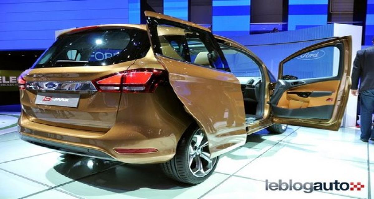 Coup double pour Ford : teaser B-Max et Ranger Wildtrak