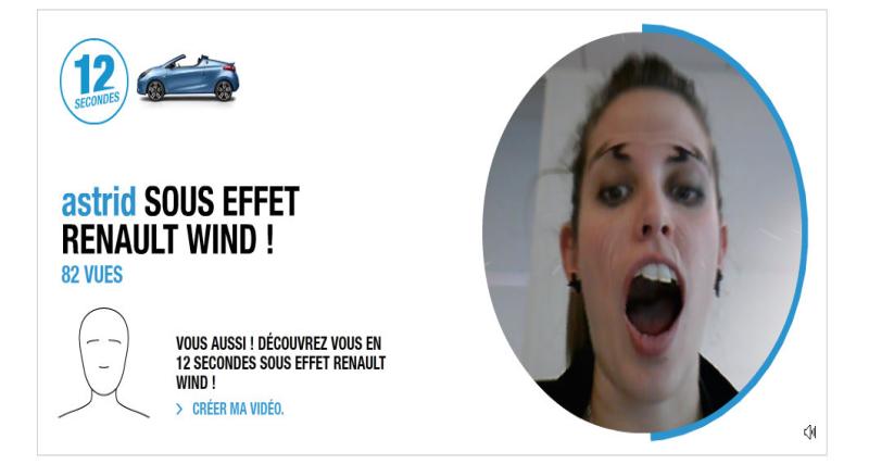  - 12 secondes en Renault Wind