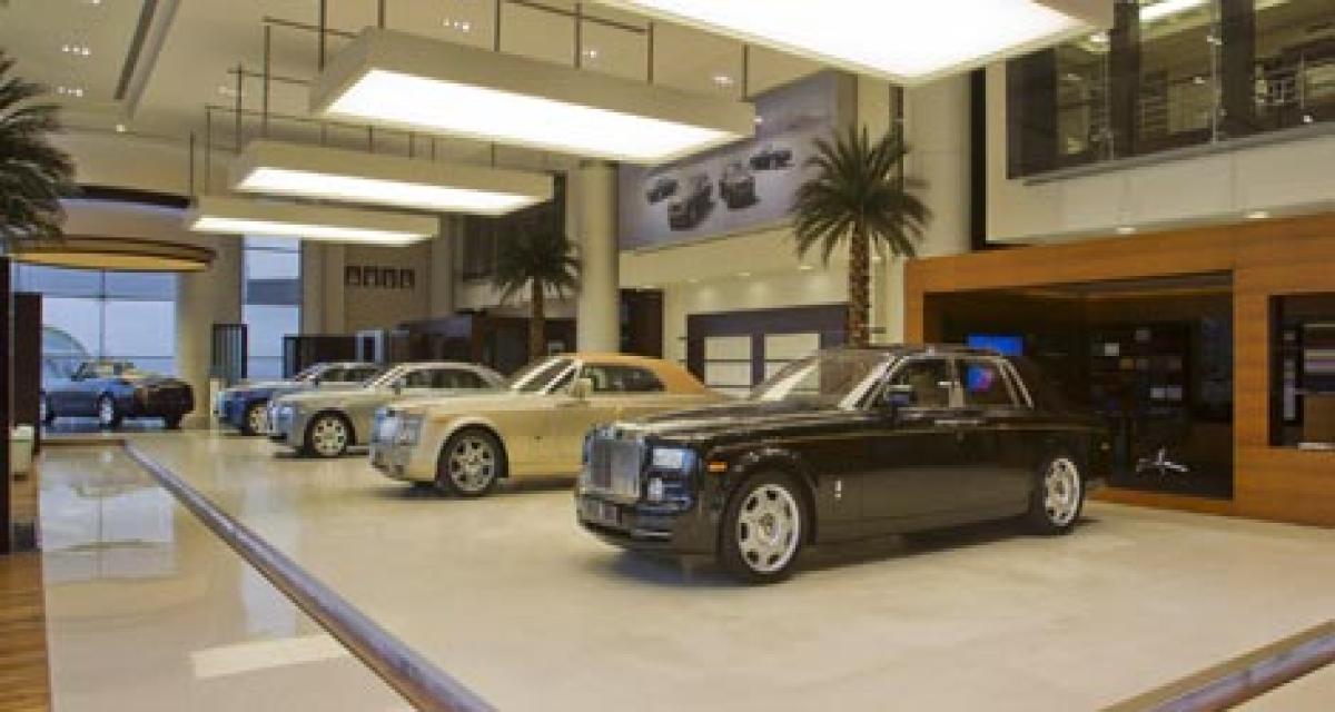 Rolls-Royce ouvre sa plus grande concession du monde, à Abu Dhabi