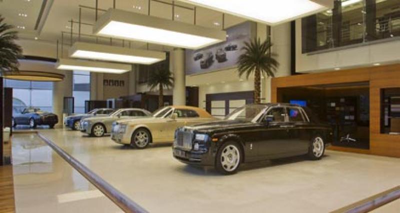  - Rolls-Royce ouvre sa plus grande concession du monde, à Abu Dhabi