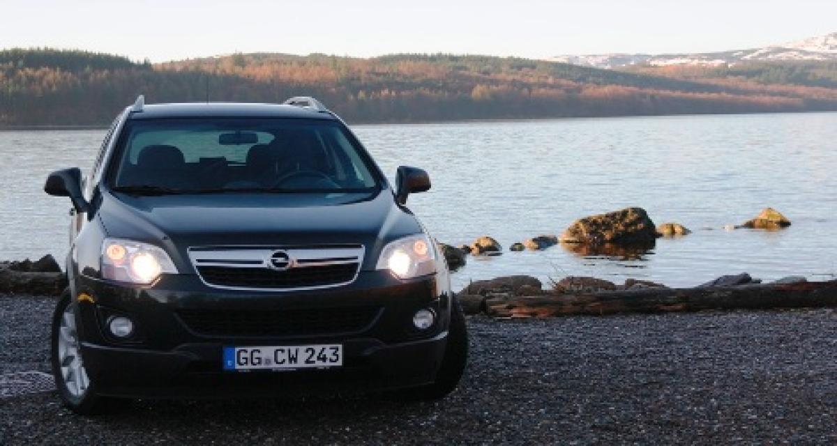 Essai Opel Antara : Le 