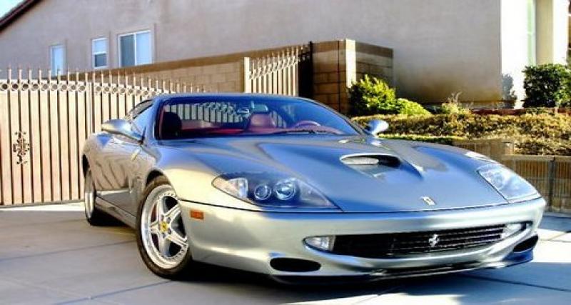  - Après Stallone : l'ex Ferrari 550 Maranello de Charlie Sheen