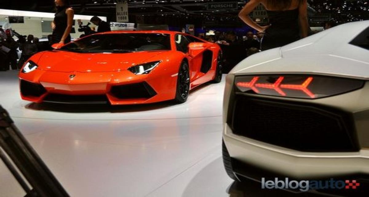 Vidéo : 10 secondes de Lamborghini Aventador 