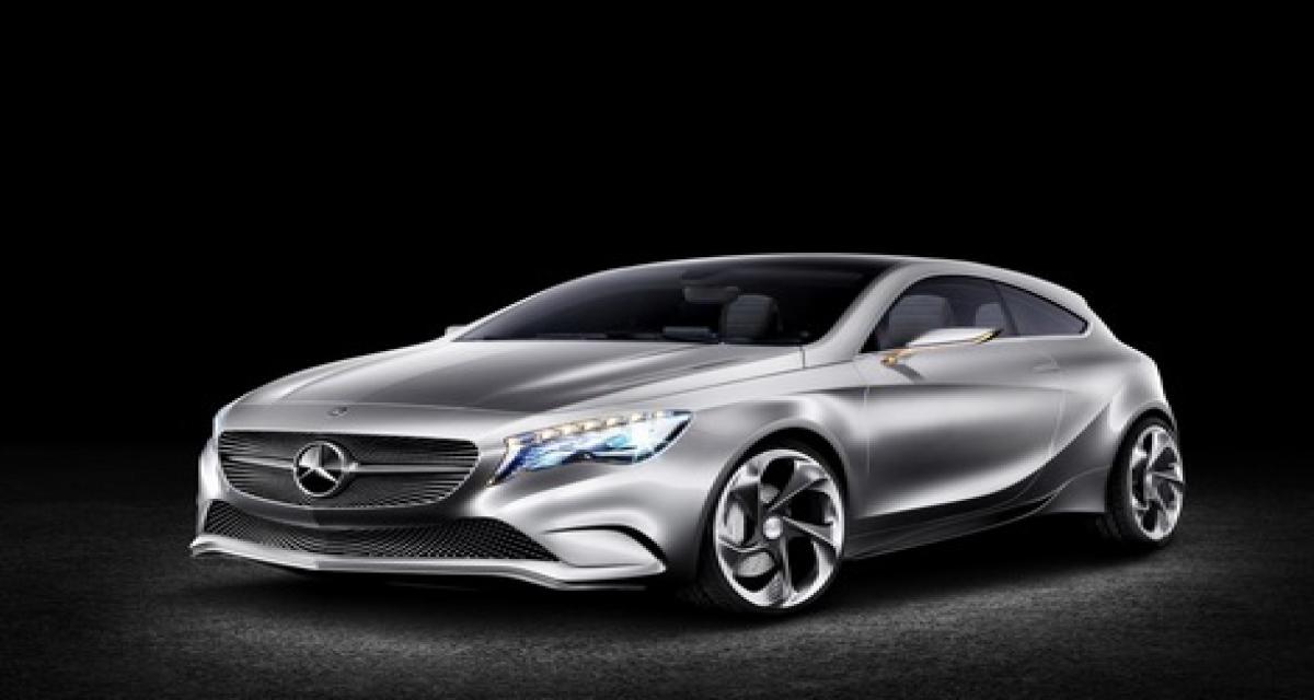 Salon de Shanghai 2011 : Mercedes Classe A Concept (vidéos)