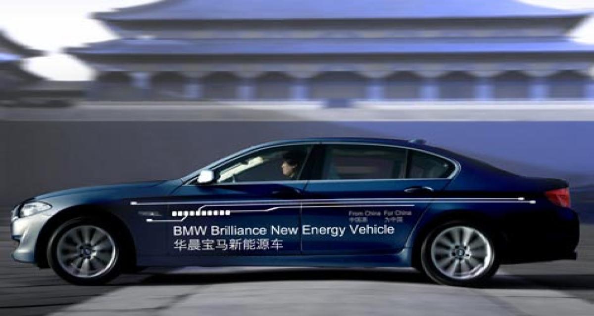 Salon de Shanghai : BMW-Brilliance Série 5 PHEV