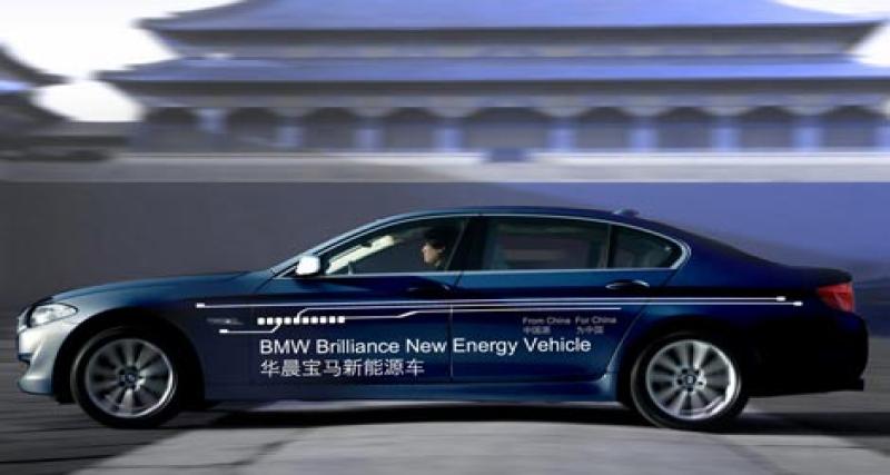  - Salon de Shanghai : BMW-Brilliance Série 5 PHEV