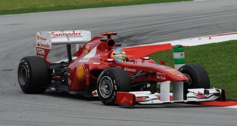  - F1 Sepang: Pénalité de 20 secondes pour Alonso et Hamilton