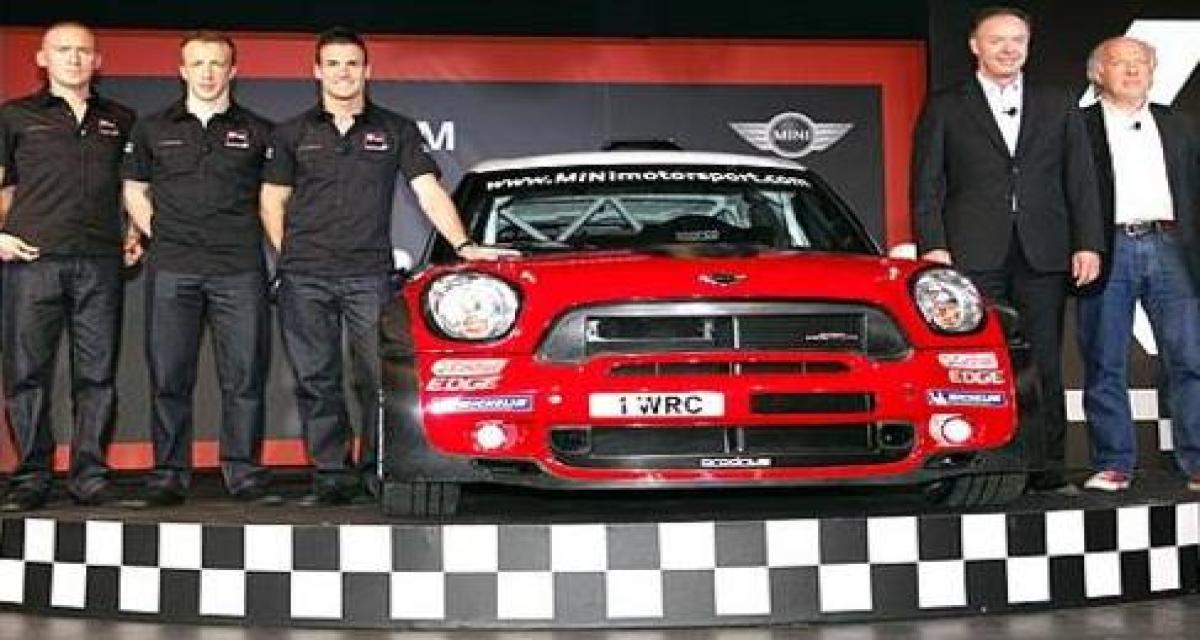 WRC : Mini présente son programme