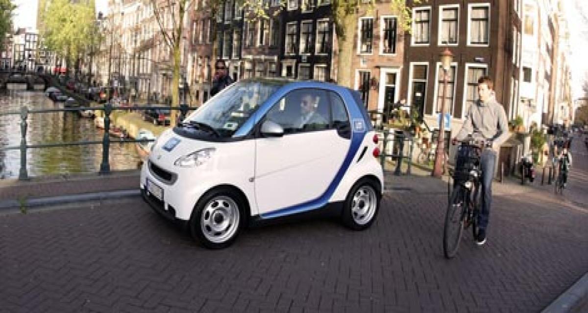 Car2Go devient électrique à Amsterdam