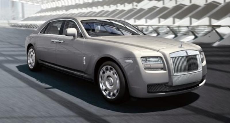  - Salon de Shanghai 2011 : Rolls Royce Ghost Extended Wheelbase