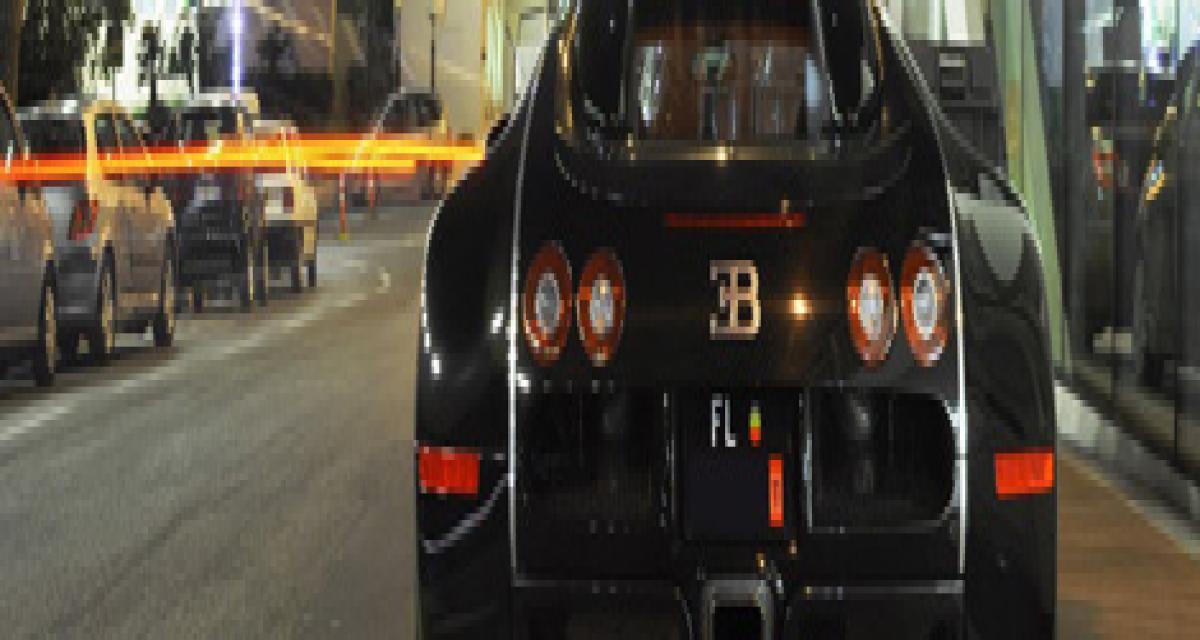 La photo du jour: Bugatti Veyron Sang Noir
