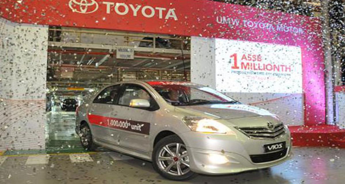 Un million de Toyota produites en Malaisie