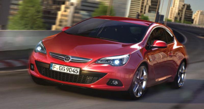  - Avant le salon de Francfort : Opel Astra GTC