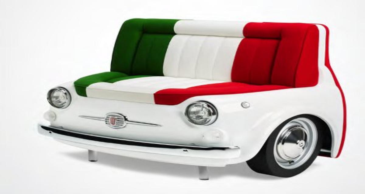 Boutique : le canapé Fiat 500