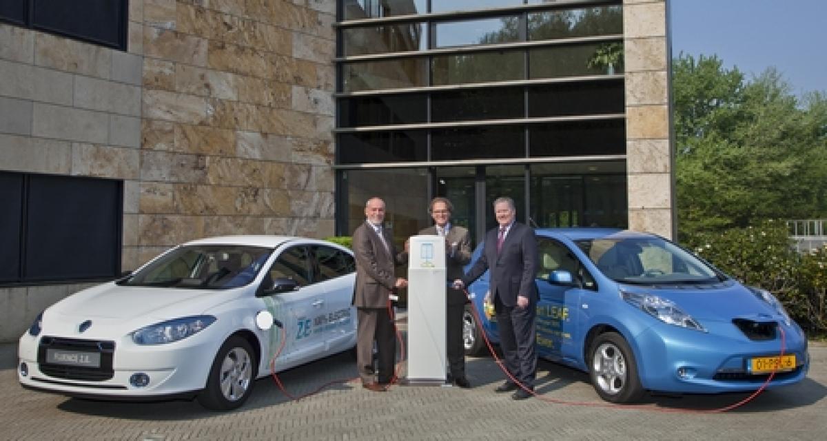 L'Alliance Renault/Nissan signe un accord avec E-Laad aux Pays-Bas