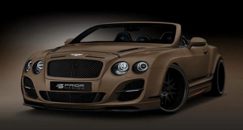 - Prior Design se penche sur le cabriolet Bentley Continental GT