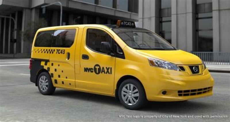  - Le futur Yellow Cab de New-York sera le Nissan NV200