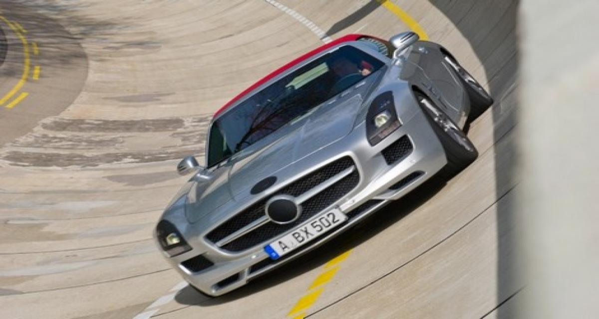 Salon de Francfort 2011 : Mercedes livre des images de la SLS AMG Roadster