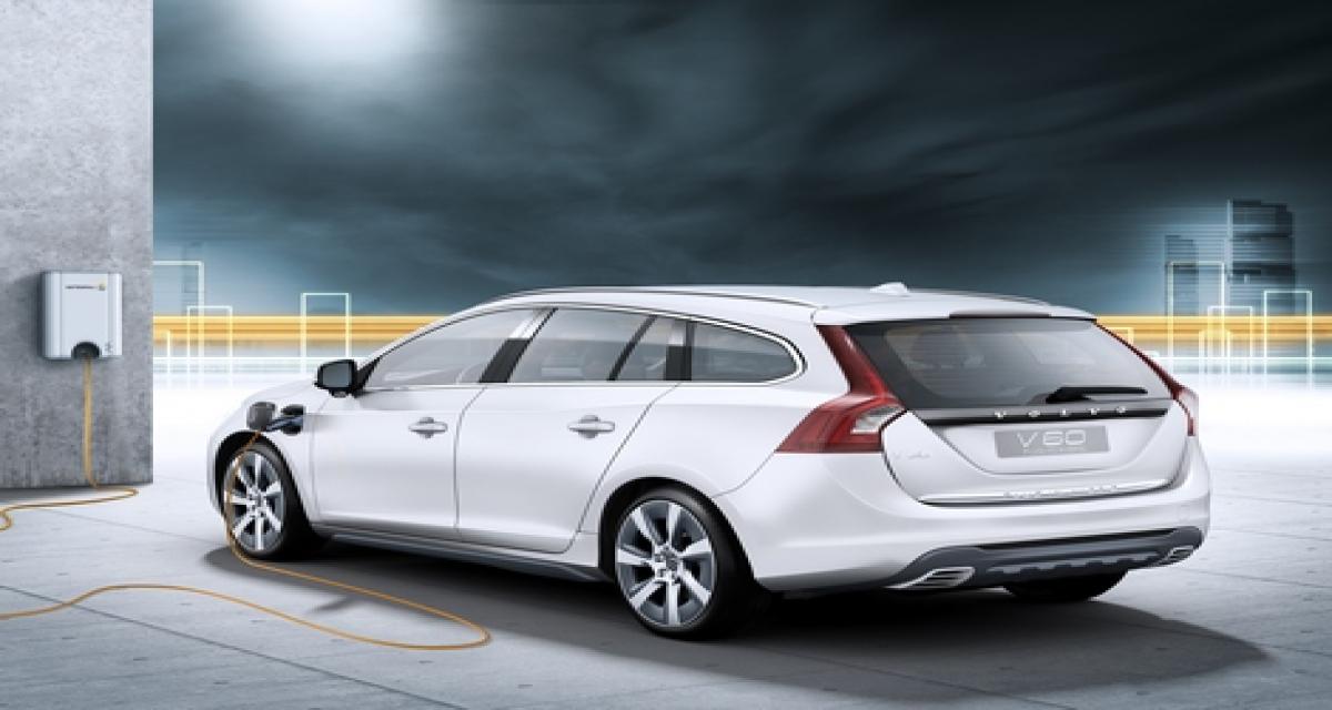 Volvo V60 hybride rechargeable : plus de détails