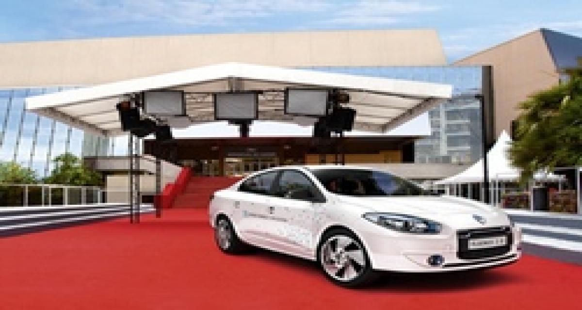 La Renault Fluence ZE en prise à Cannes