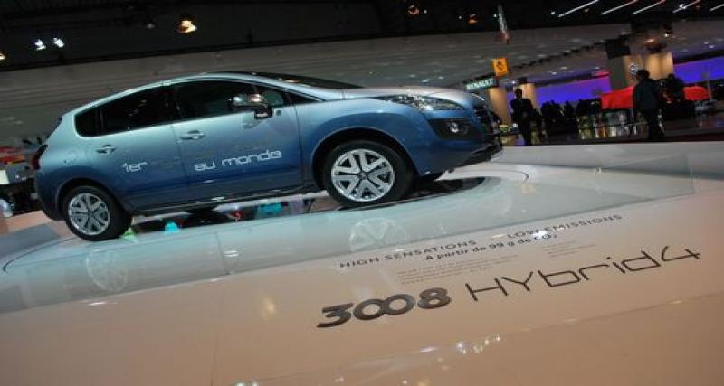  - La technologie Peugeot HYbrid4 récompensée