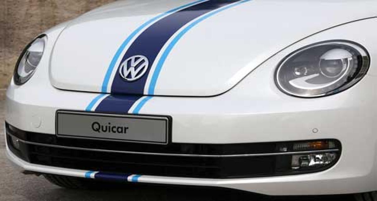 Volkswagen lance son service d'auto-partage Quicar