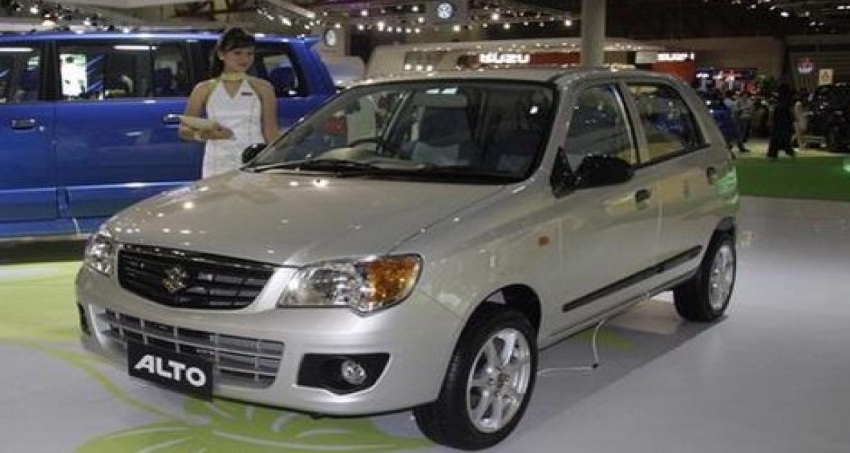 100 Maruti-Suzuki Alto K10 exportées en Indonésie