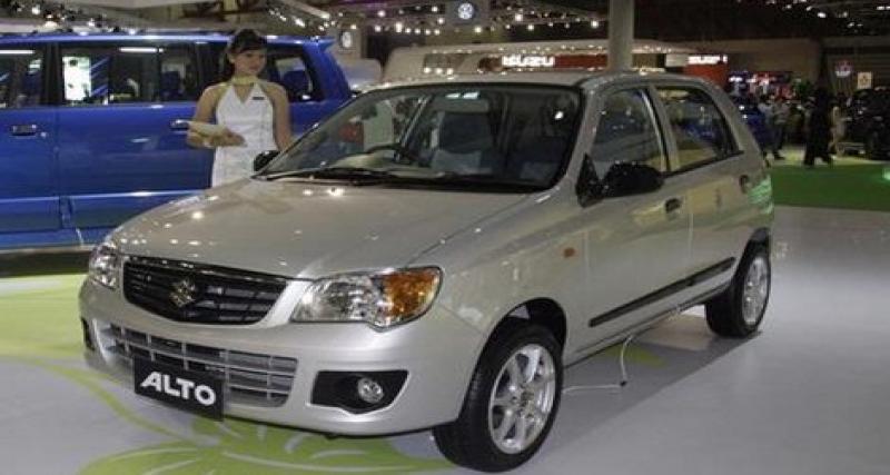  - 100 Maruti-Suzuki Alto K10 exportées en Indonésie