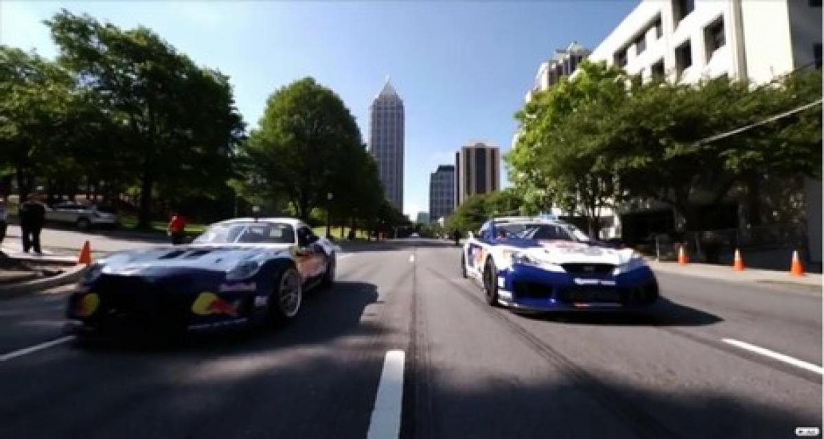 Vidéo : séance de drift Red Bull à Atlanta