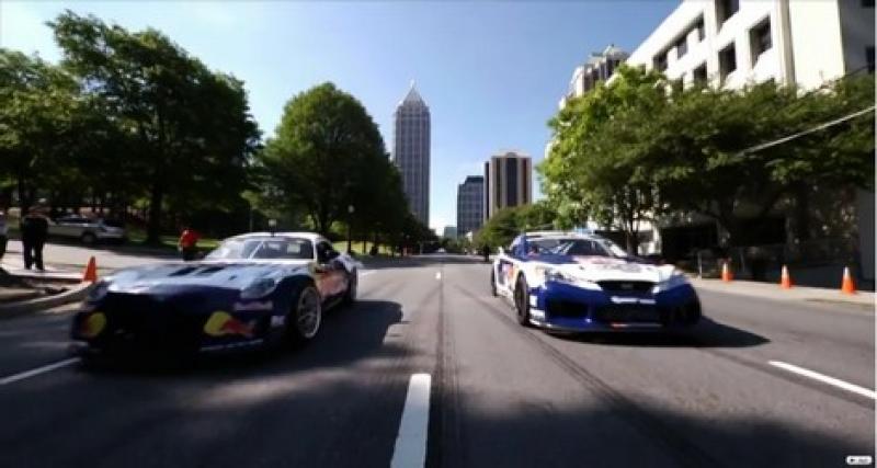 - Vidéo : séance de drift Red Bull à Atlanta