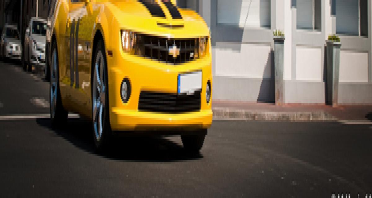La photo du jour: Chevrolet Camaro Transformers Edition
