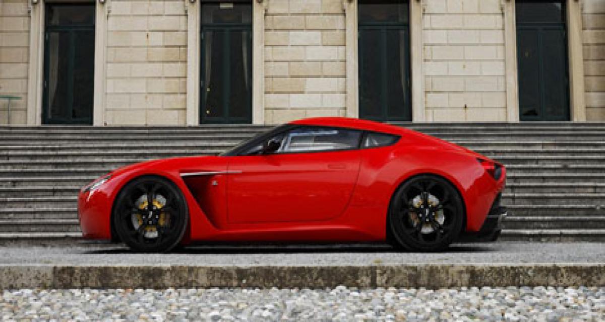 L'Aston Martin V12 Zagato, prix du design à la Villa d'Este