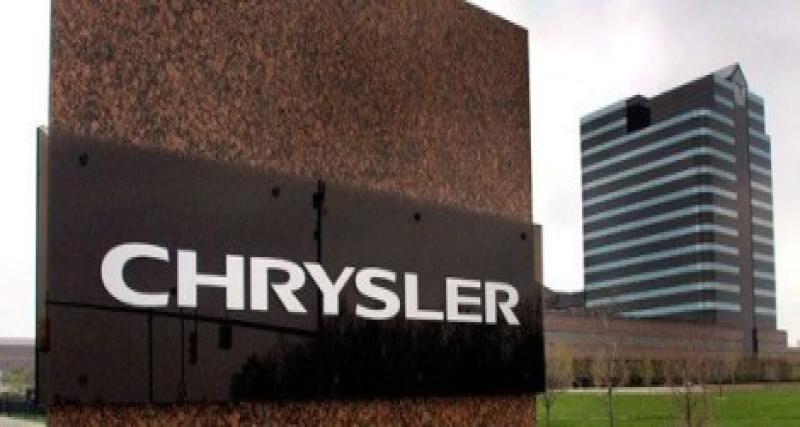  - Chrysler va rembourser les prêts du gouvernement