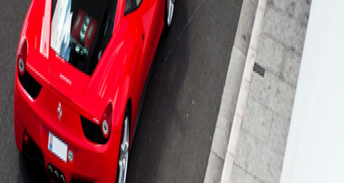 La photo du jour: Ferrari F458